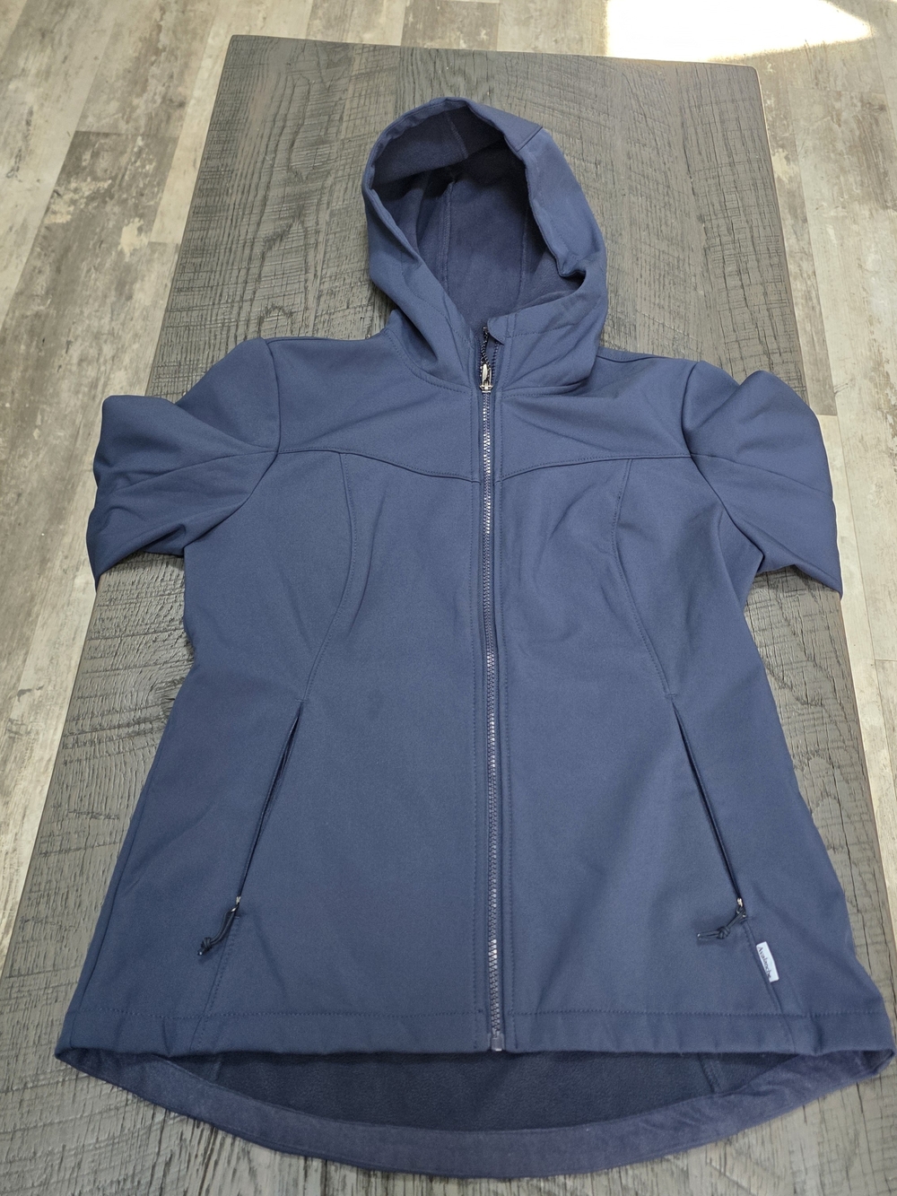 Avalanche Women's Fleece Lined Hoodie Soft Shell Jacket W Zipper Pockets(Sz:M) - Picture 3 of 7